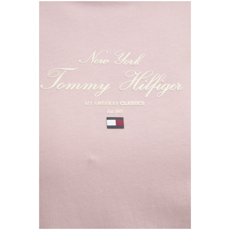 TOMMY HILFIGER Reg script c-nk ss